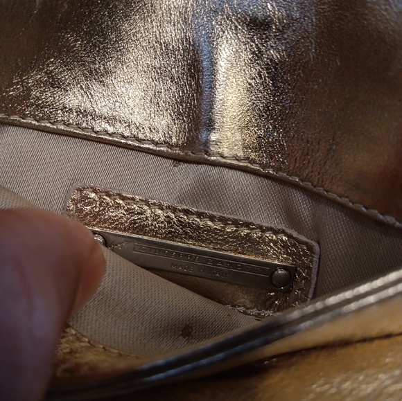 Giuseppe Zanotti Mini Leather Handbag Authentic  In Very Good Condition - Picture 7 of 8